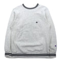 Champion Reverse Weave Libreline Sweatshirt, Medium, Gray, Blue Single Tag, Reprint, C3-G029