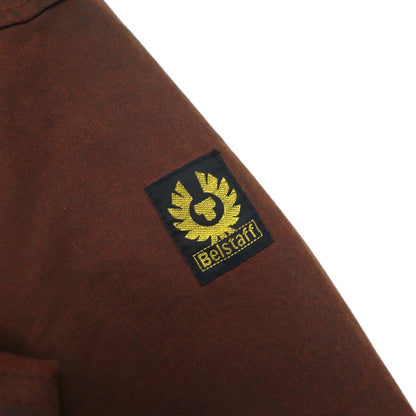 Belstaff ロードマスター オイルド モーターサイクルジャケット XL ブラウン 裏地チェック ベルト付き