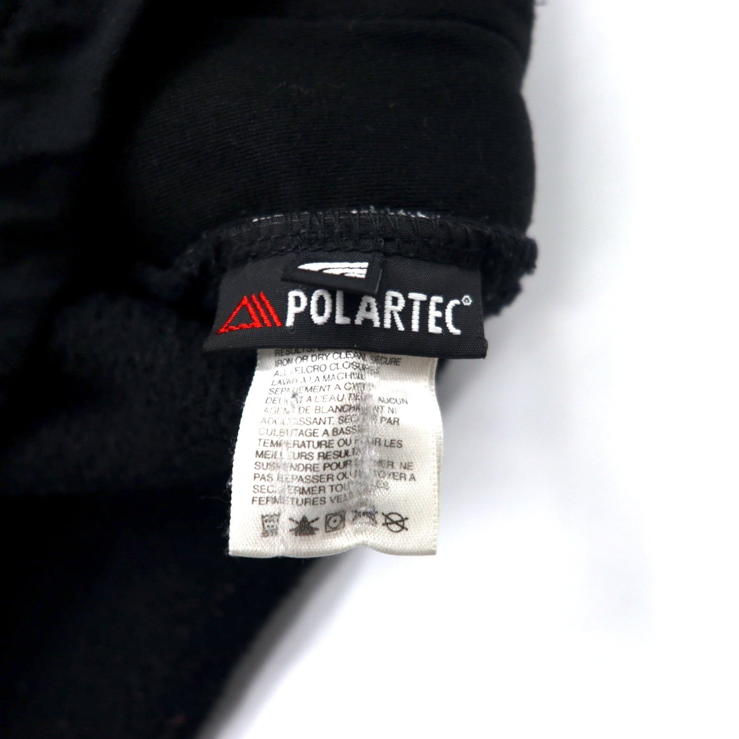 THE NORTH FACE デナリジャケット POLARTEC フリース S ブラック ポリエステル ロゴ刺繍