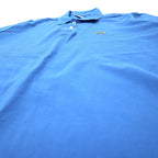 LACOSTE Polo Shirt 7 Blue Cotton Single Logo