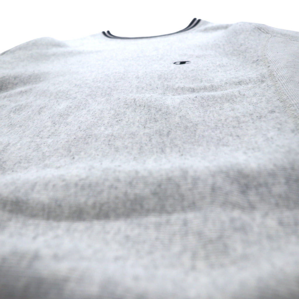 Champion Reverse Weave Libreline Sweatshirt, Medium, Gray, Blue Single Tag, Reprint, C3-G029