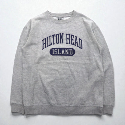 90s Vintage College Sweatshirt TRT CLASSICS カレッジプリント スウェット トレーナー M アーチロゴ HILTON HEAD ISLAND