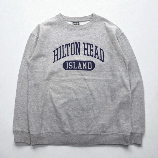 90s Vintage College Sweatshirt TRT CLASSICS カレッジプリント スウェット トレーナー M アーチロゴ HILTON HEAD ISLAND