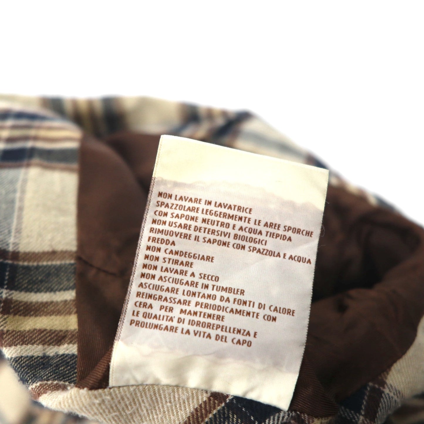 Belstaff ロードマスター オイルド モーターサイクルジャケット XL ブラウン 裏地チェック ベルト付き