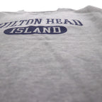 90s Vintage College Sweatshirt TRT CLASSICS カレッジプリント スウェット トレーナー M アーチロゴ HILTON HEAD ISLAND