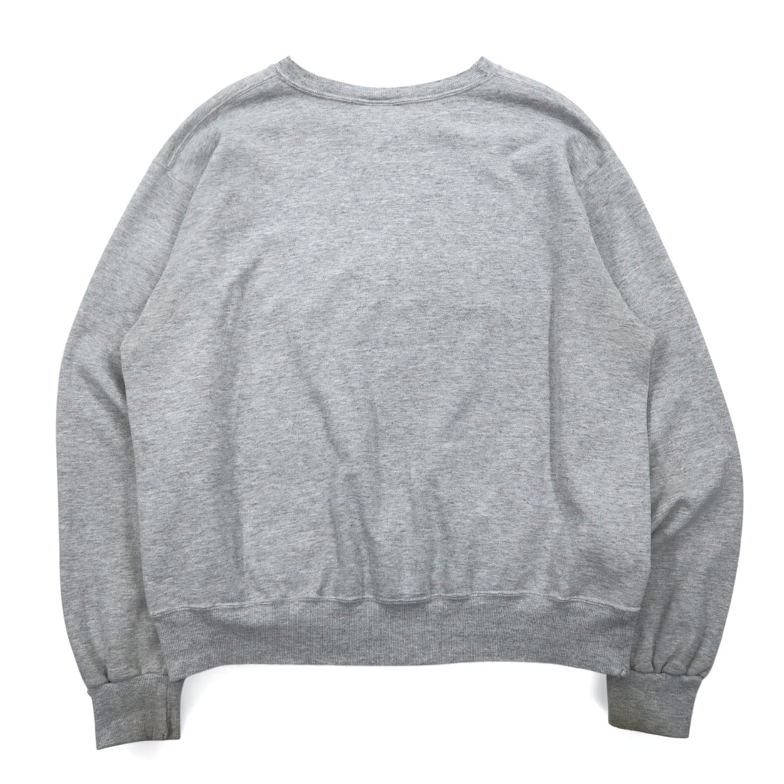 Champion College Print Sweatshirt L Grey Cotton UNH