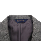 Brooks Brothers 2B セットアップ スーツ L グレンチェック ウール 2タック ワイド センタープレス