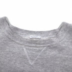 Champion College Print Sweatshirt L Grey Cotton UNH