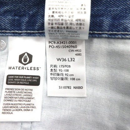 Levi's Silver Tab loose-fit baggy tapered denim pants, size XL, indigo and blue, A3421-0001, unused.