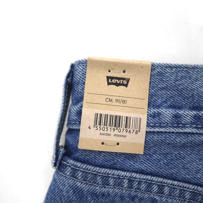 Levi's Silver Tab loose-fit baggy tapered denim pants, size XL, indigo and blue, A3421-0001, unused.