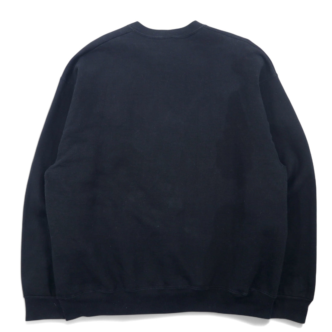 FRUIT OF THE LOOM 90s USA Made Printed Sweatshirt XL Black Cotton SUPER COTTON