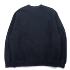 FRUIT OF THE LOOM 90s USA Made Printed Sweatshirt XL Black Cotton SUPER COTTON