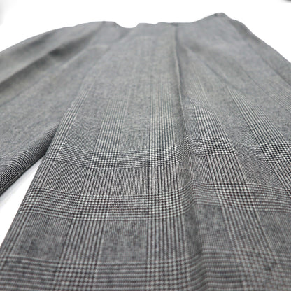 Brooks Brothers 2B セットアップ スーツ L グレンチェック ウール 2タック ワイド センタープレス