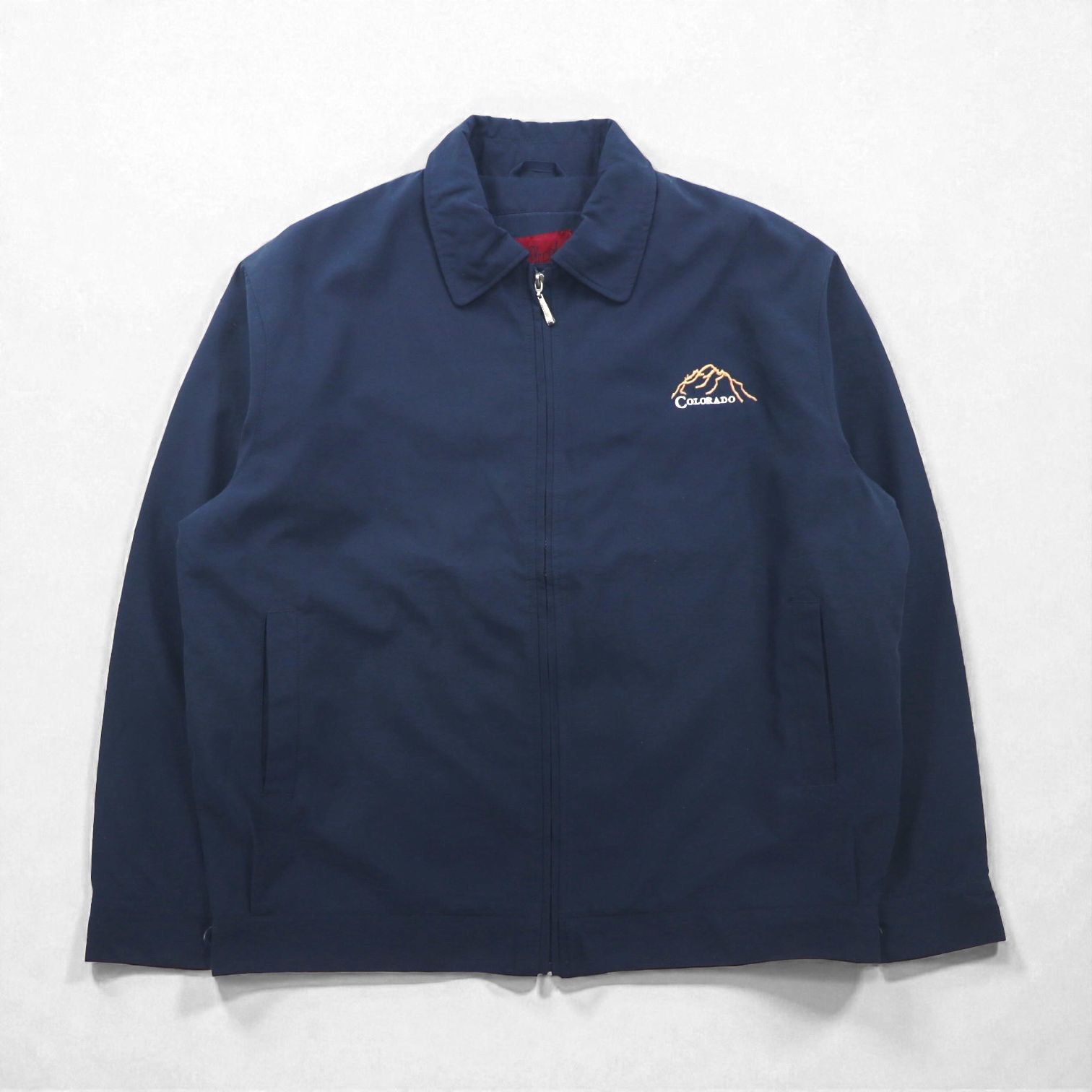 Vintage Harington Jacket スウィングトップ ハリントンジャケット L ネイビー A･D･A COLORADO 刺繍