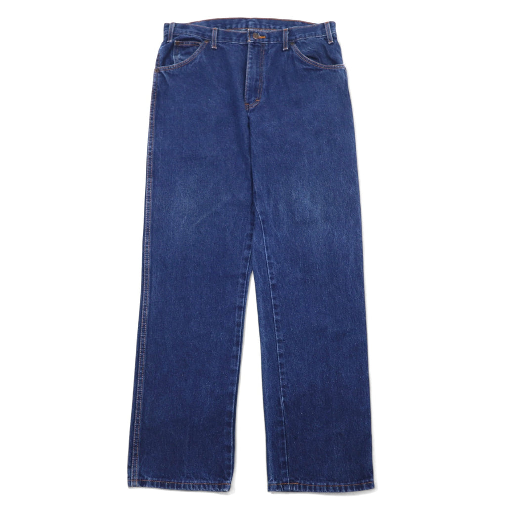 日本然リトテ-古着オンライン-DICKIES ワークジーンズ デニムパンツ 36 ブルー コットン 9393RNB メキシコ製-DICKIES Work Jeans Denim Pants 36 Blue Cotton 9393RNB Mexico Made