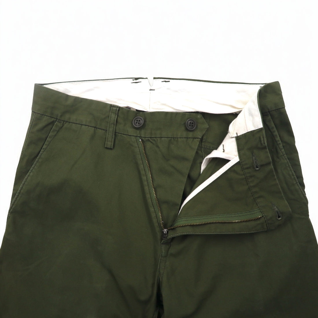snow peak ペンタイル VENTILE コットン チノパンツ M カーキ PA-17SU103