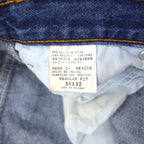 DICKIES Work Jeans Denim Pants Size 36 Blue Cotton 9393RNB Made in Mexico