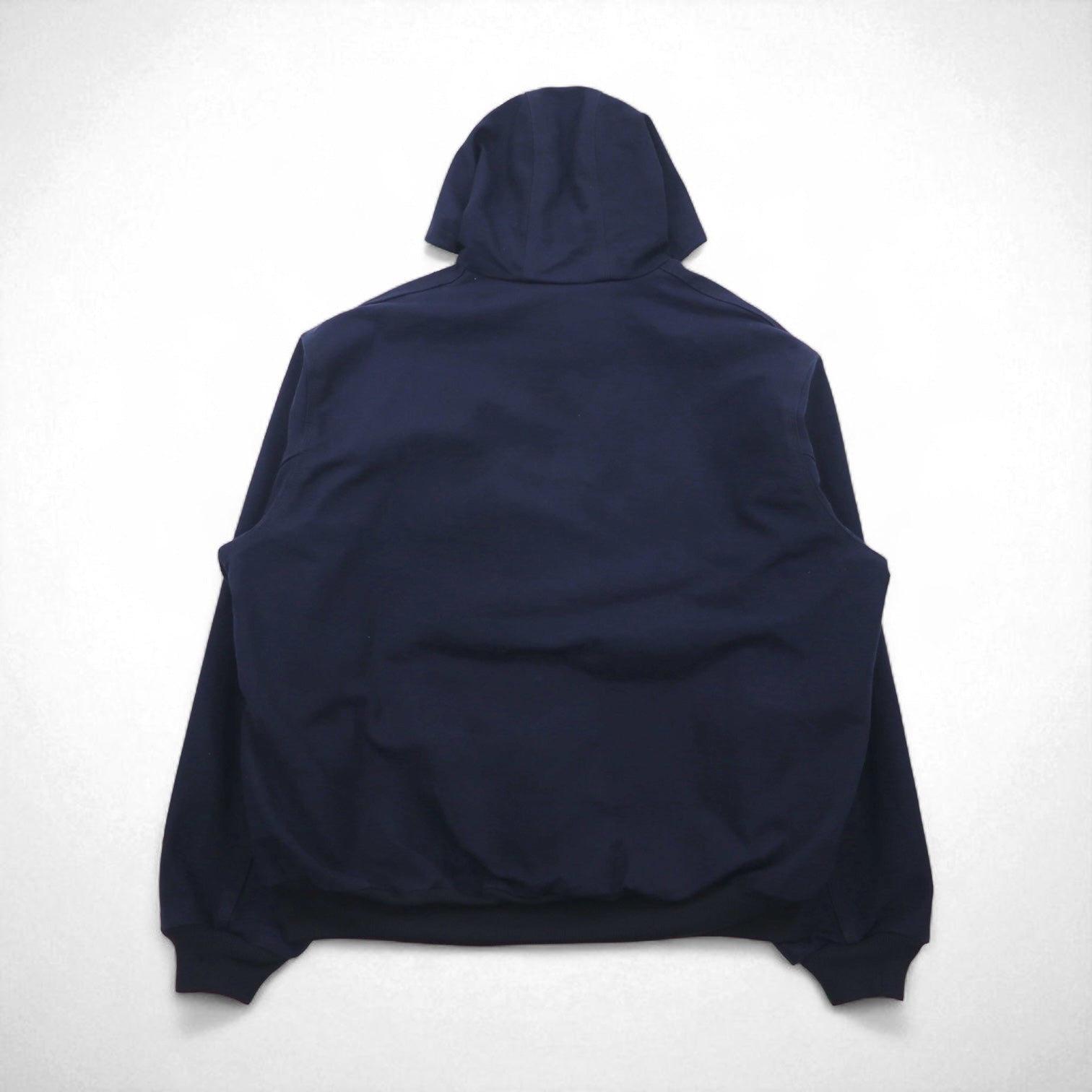 Carhartt USA-Made Loose Fit Duck Active Jacket, Full-Zip Hoodie, 2XL, Navy, UFCW J131