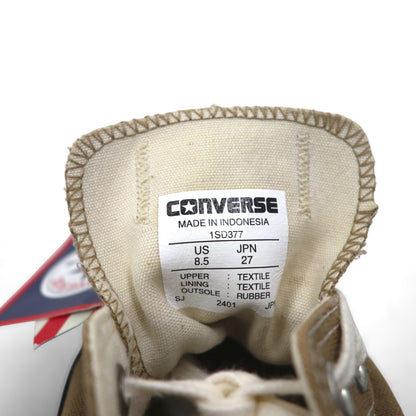 CONVERSE オールスター ALL STAR U.S.ORIGINATOR エイジドカラーズ OX スニーカー 27cm ベージュ キャンバス 1SD377 未使用品