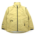 Bear USA 90s Mountain Jacket, Shell Jacket, XL, Beige, Waterproof, Breathable, One Point Logo Embroidery
