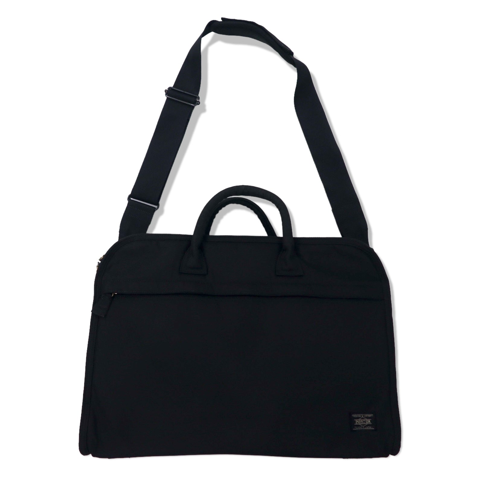 日本然リトテ-古着オンライン-PORTER ポジションシリーズ オーバーナイト 2WAY ビジネスバッグ ブリーフケース ブラック ナイロン キャンバス POSITION 日本製-PORTER Position Series Overnight 2WAY Business Bag Briefcase Black Nylon Canvas POSITION Japan Made