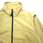 Bear USA 90s Mountain Jacket, Shell Jacket, XL, Beige, Waterproof, Breathable, One Point Logo Embroidery