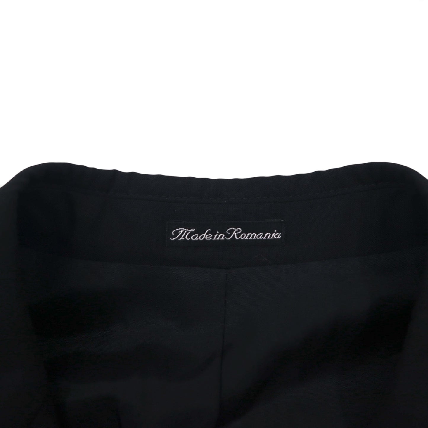 LOUIS VUITTON UNIFORMES ユニフォームライン 2B テーラードジャケット ブレザー XL ブラック ウール JA38 L1 61910