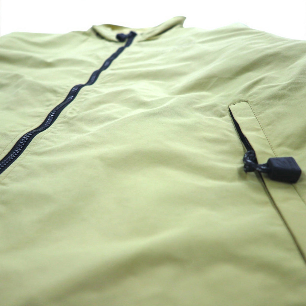 Bear USA 90s Mountain Jacket, Shell Jacket, XL, Beige, Waterproof, Breathable, One Point Logo Embroidery