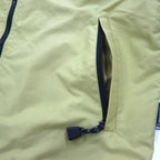 Bear USA 90s Mountain Jacket, Shell Jacket, XL, Beige, Waterproof, Breathable, One Point Logo Embroidery