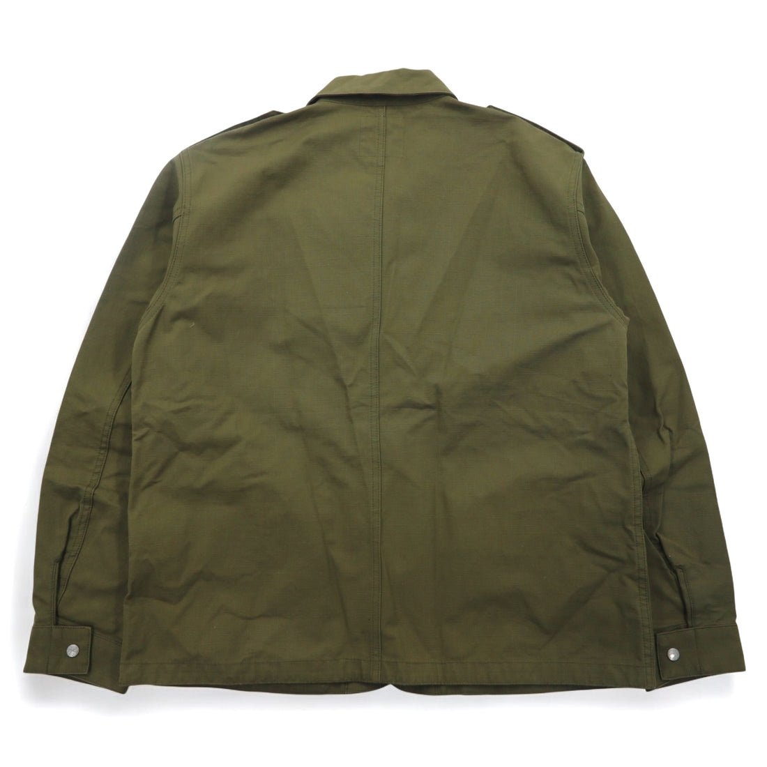 snow peak Ripstop Military Jacket DWR Rip Stop Jacket M Khaki Cotton Water Repellent JK-19AU118