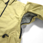 Bear USA 90s Mountain Jacket, Shell Jacket, XL, Beige, Waterproof, Breathable, One Point Logo Embroidery
