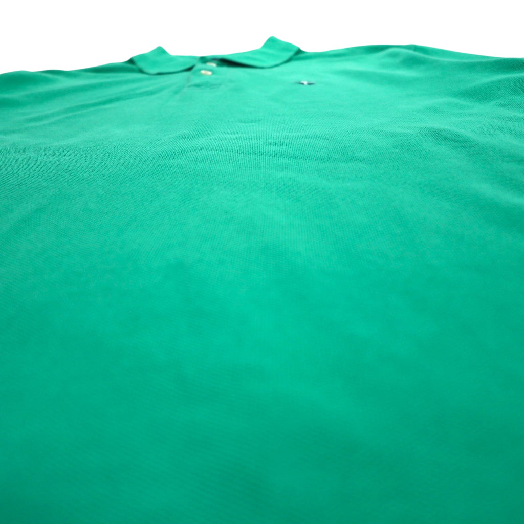 Brooks Brothers Original Fit Polo Shirt M Green Cotton Pique Single Logo Embroidery