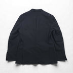 LOUIS VUITTON UNIFORMES 2B Tailored Jacket, Leather, XL, Black Wool, JA38 L1 61910