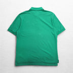 Brooks Brothers Original Fit Polo Shirt M Green Cotton Pique Single Logo Embroidery