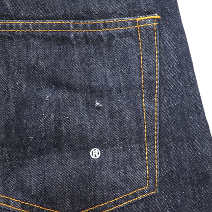 A Bathing Ape Rigid Denim Jeans, Size L, Indigo Blue, Lot 2005