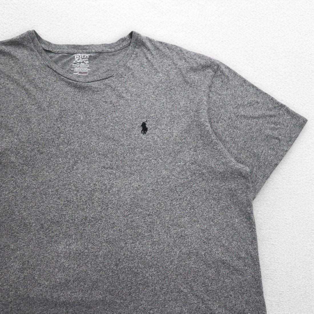 POLO RALPH LAUREN スモールポニー刺繍 Tシャツ 2XL グレー コットン