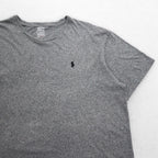 POLO RALPH LAUREN スモールポニー刺繍 Tシャツ 2XL グレー コットン