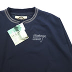 NORTH END ピステ リブライン プルオーバー ナイロンジャケット ジャージ XL ネイビー 防水 Teflon US企業 ワンポイント刺繡 未使用品