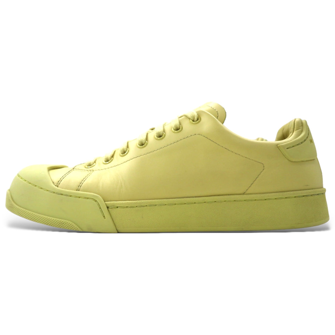 日本然リトテ-古着オンライン-MARNI スニーカー 27cm イエロー レザー DADA BUMPER イタリア製-MARNI Sneakers US9 Yellow Leather DADA BUMPER Italy Made