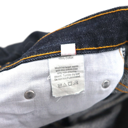 A Bathing Ape Rigid Denim Jeans, Size L, Indigo Blue, Lot 2005