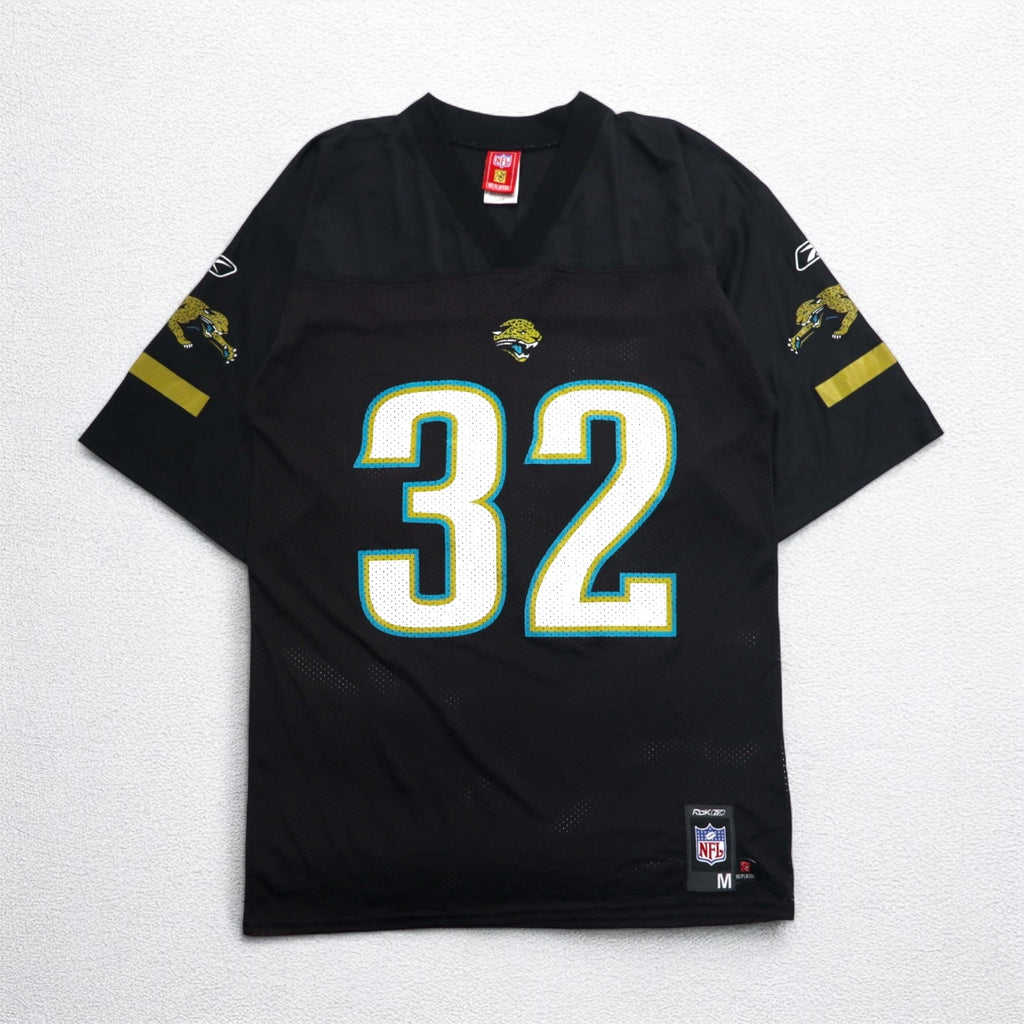Reebok ゲームシャツ NFL PLAYERS フットボール ユニフォーム M ブラック メッシュ ナンバリング