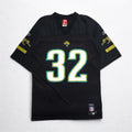 Reebok ゲームシャツ NFL PLAYERS フットボール ユニフォーム M ブラック メッシュ ナンバリング