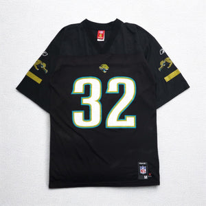 Reebok ゲームシャツ NFL PLAYERS フットボール ユニフォーム M ブラック メッシュ ナンバリング