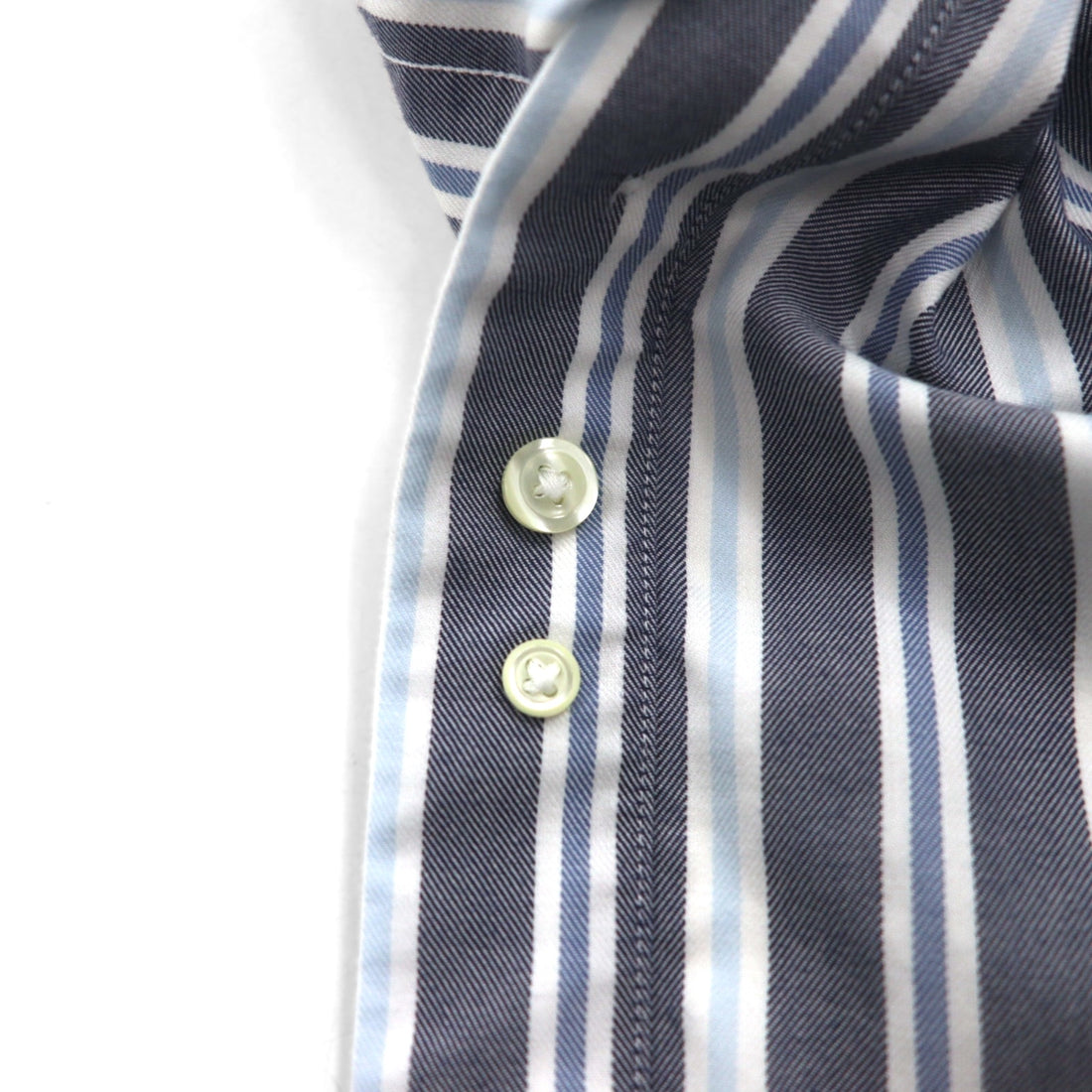 Brooks Brothers REGENT Button-Down Shirt, Size L, Gray, Striped, Non-Iron, Cotton