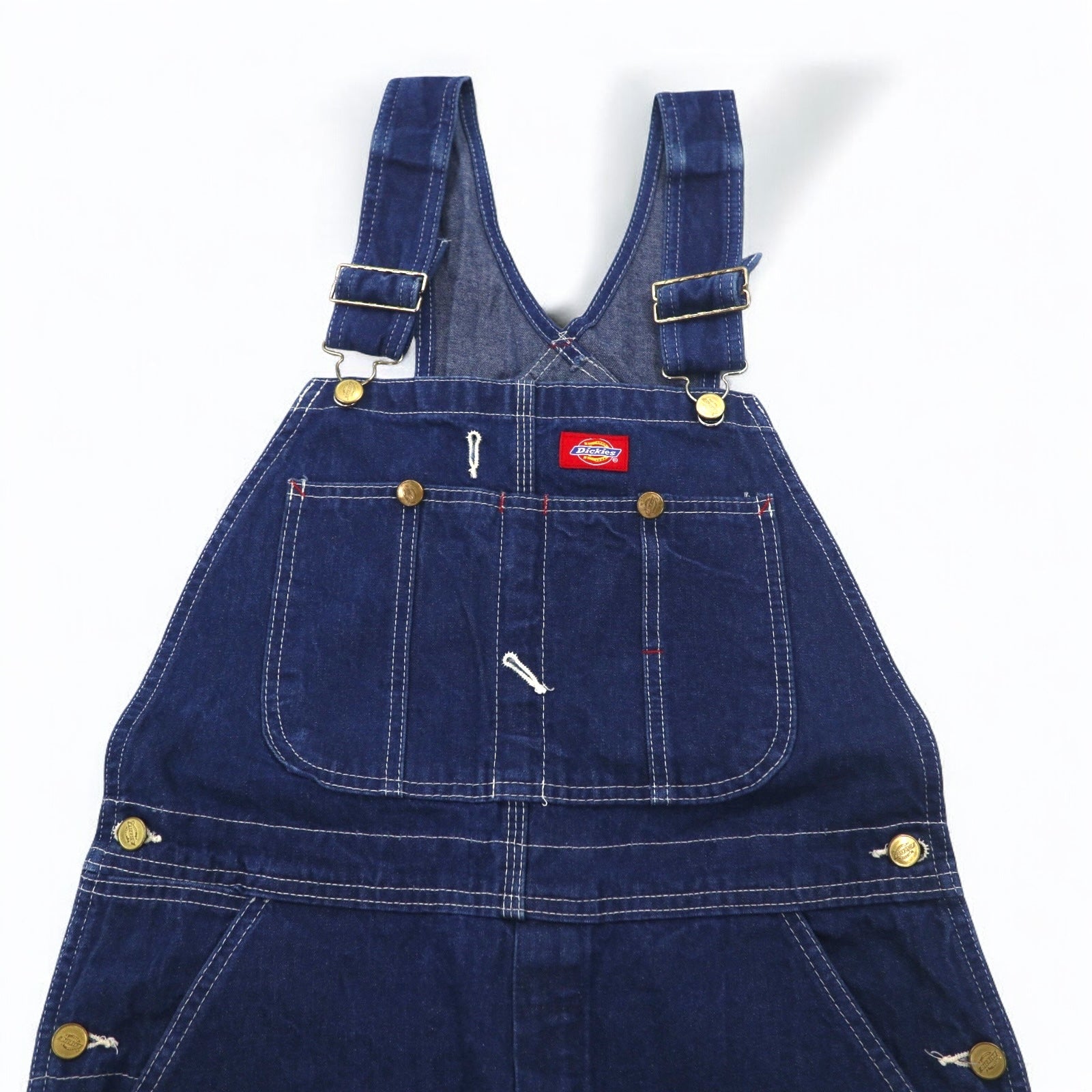 Dickies Denim Overalls M Indigo Blue INDIGO BIB OVERALL W616265 Made in Mexico