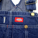 Dickies Denim Overalls M Indigo Blue INDIGO BIB OVERALL W616265 Made in Mexico