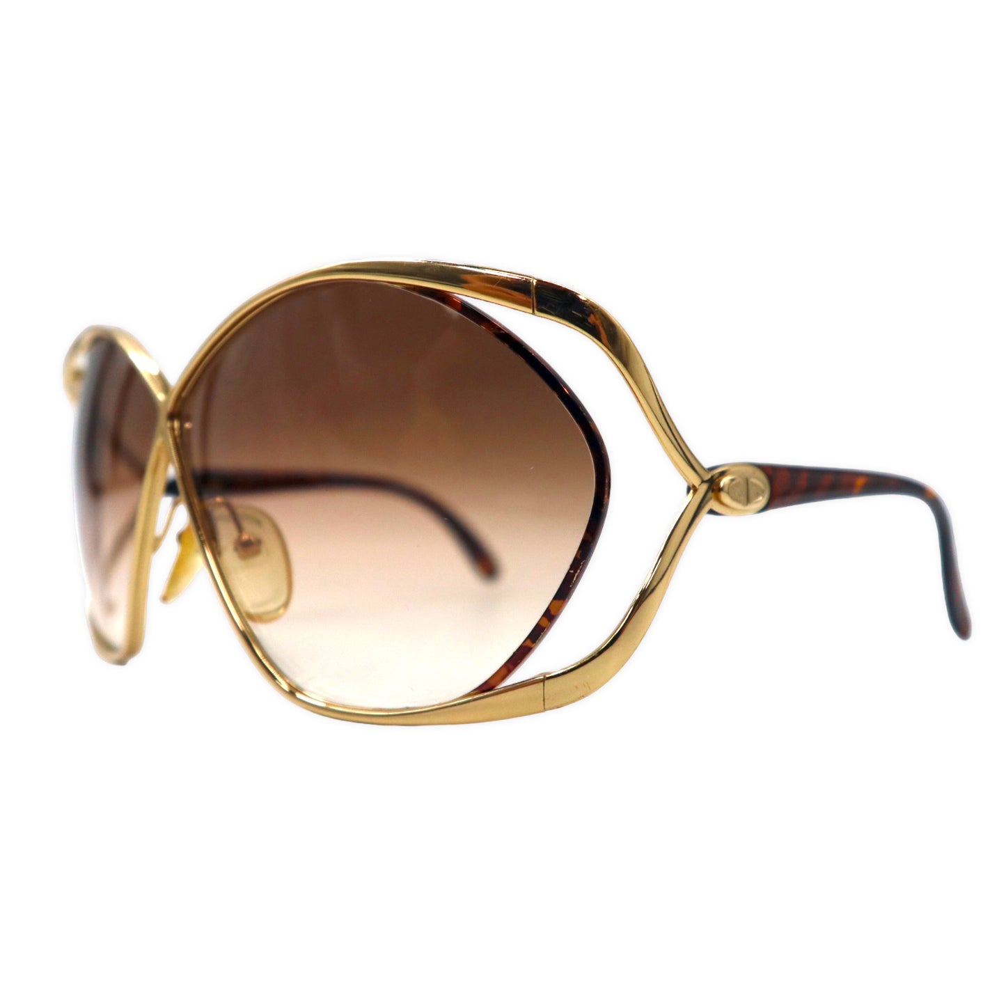 Christian Dior Sunglasses Gold Brown Tortoiseshell 2056 10 67 