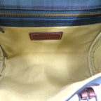 Polo Ralph Lauren ブラックウォッチ ショルダーバッグ グリーン PVC レザー チェック