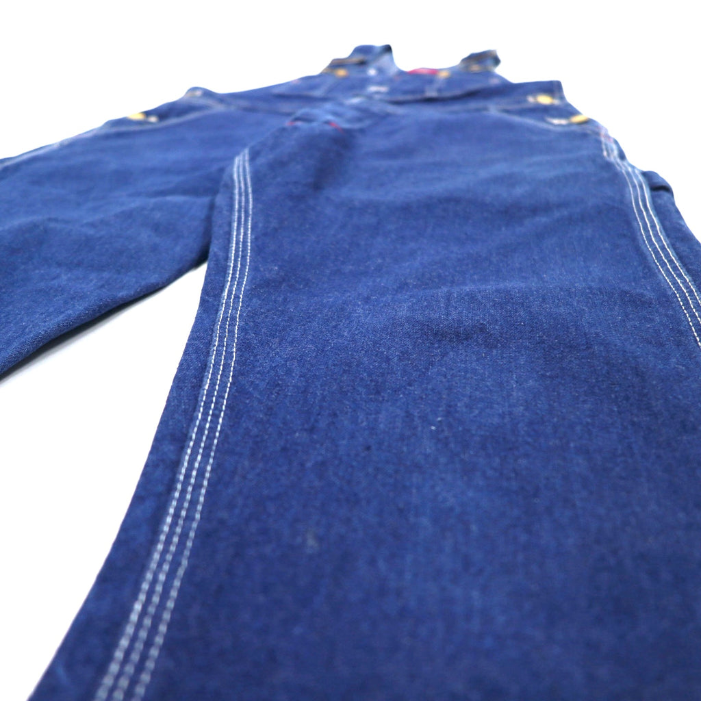 Dickies Denim Overalls M Indigo Blue INDIGO BIB OVERALL W616265 Made in Mexico