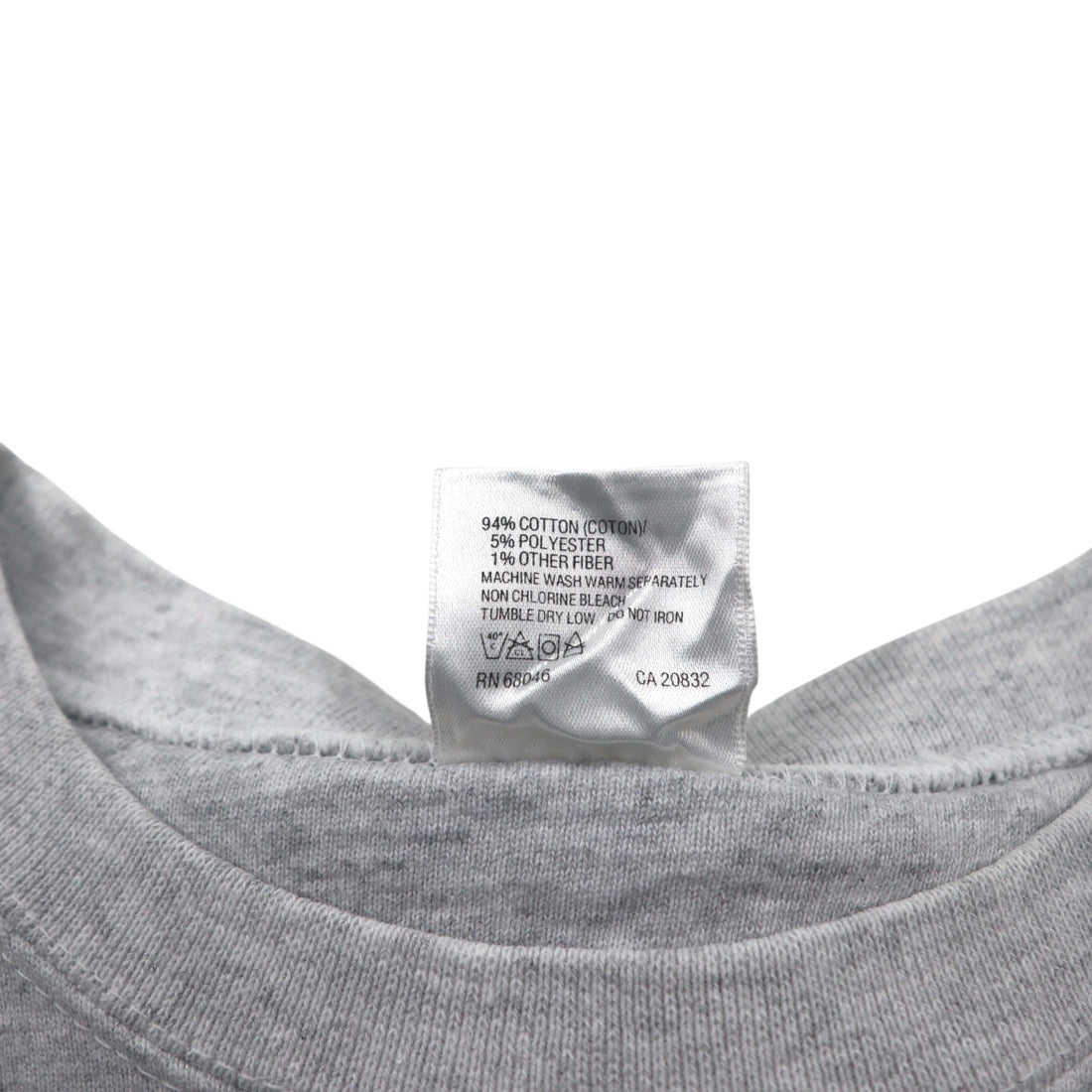 TULTEX 90s USA Vintage Sweatshirt M Gray Cotton Made in